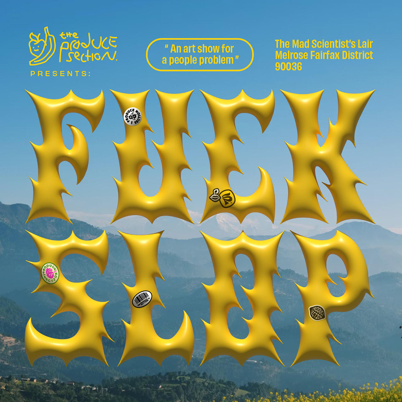 FUCK SLOP Flyer